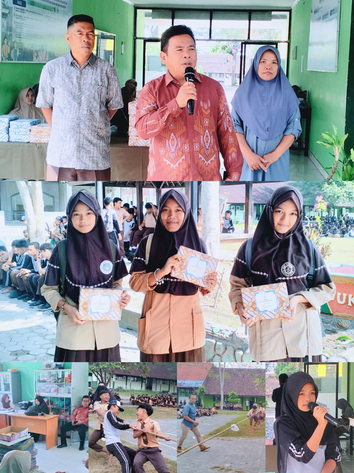 Penuh Senyum dan Haru, Intip Keseruan Hari Pembagian Rapot dan Kelulusan Akbar di SMPN 1 Sakra