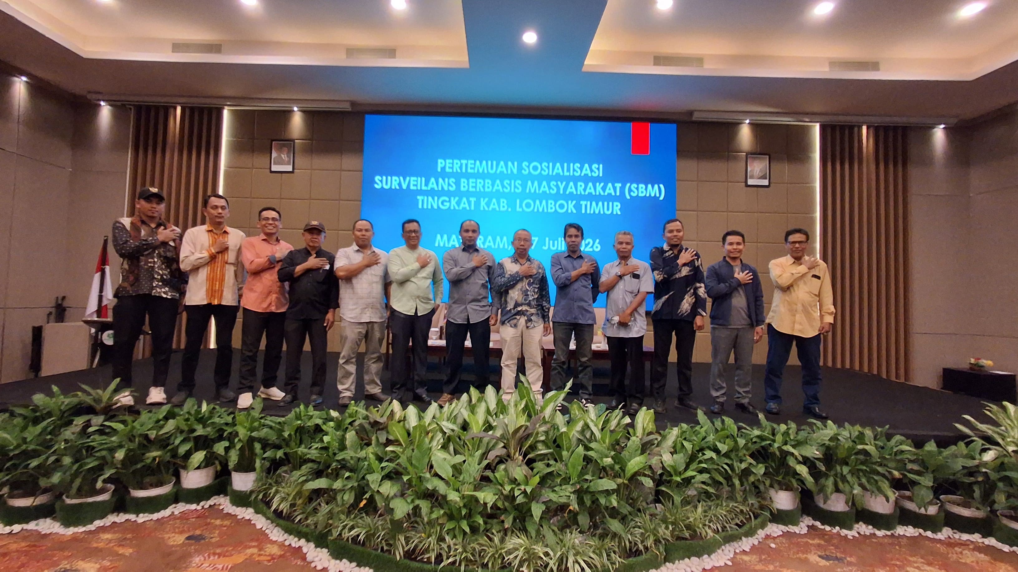 Dinas Kesehatan Lombok Timur Gelar Sosialisasi SBM, FOKWIL Dorong Penguatan Kolaborasi hingga Tingkat Desa