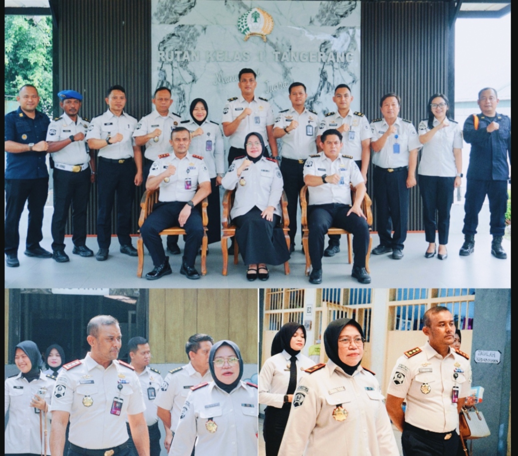 PENGUATAN LAYANAN PEMASYARAKATAN: KAKANWIL DITJENPAS BANTEN TINJAU LANGSUNG PROGRAM PEMBINAAN DI RUTAN TANGERANG