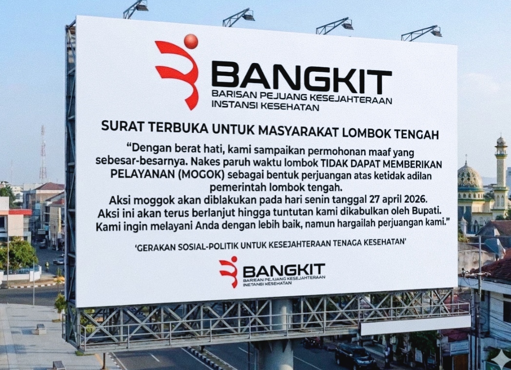 Ironi Daerah Wisata Dunia: Nakes Paruh Waktu Loteng Tuntut Upah Layak Rp1 Juta