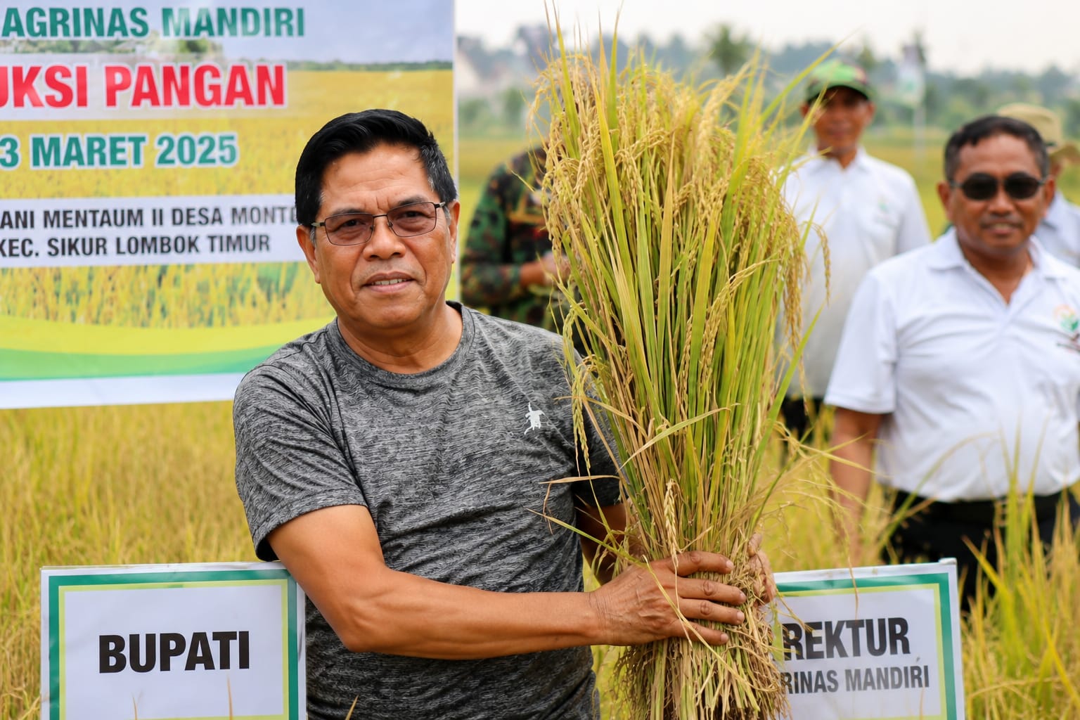 Menata dari Desa, Menggerakkan dari Sawah. Lombok Timur Menapaki Jalan Pertumbuhan yang Inklusif 7,83 Persen
