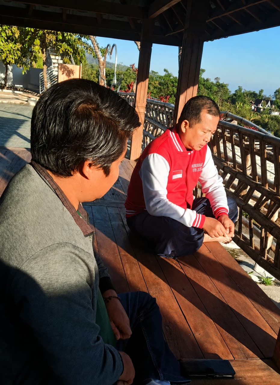 USMAN Balon Kades Lenting Kawal Aspirasi Petani, Berdiskusi Bersama Gubernur NTB di Sembalun