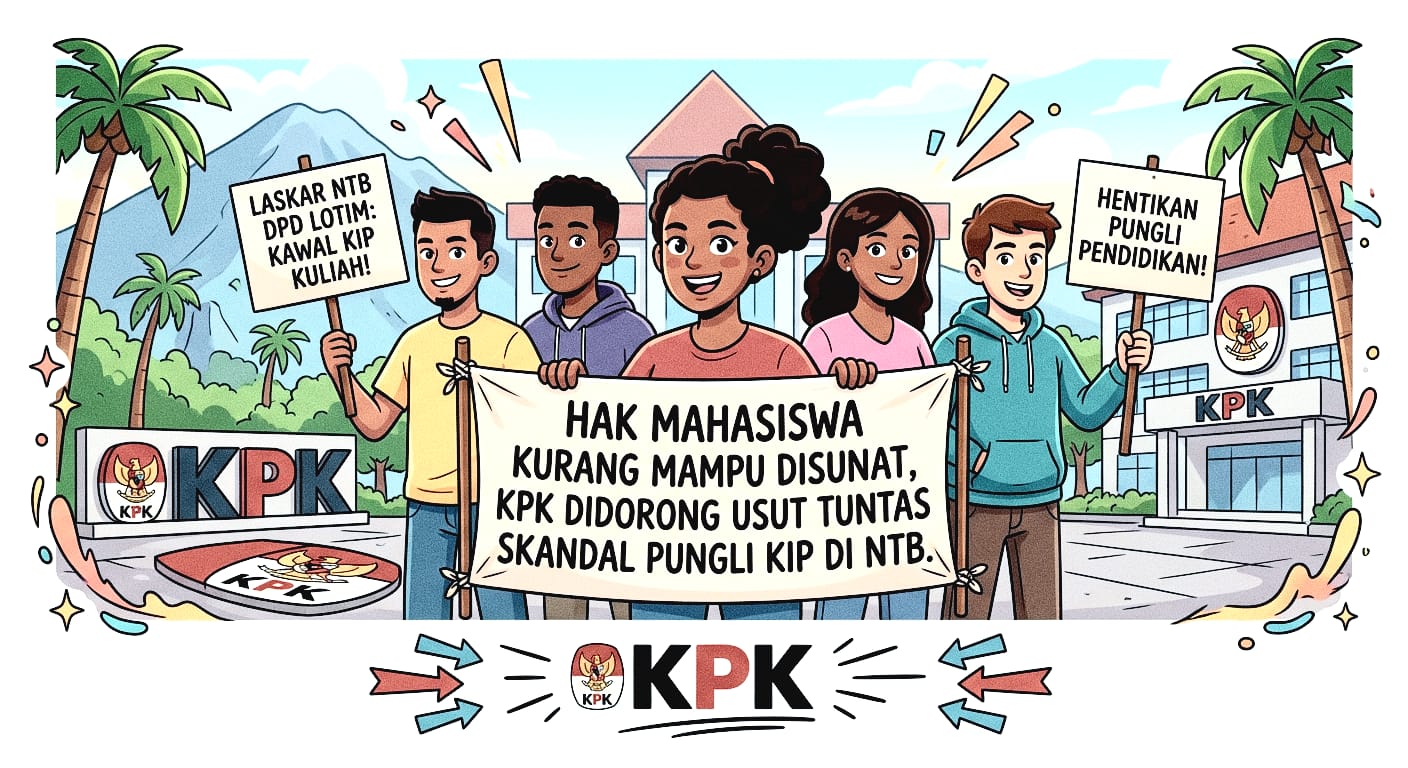 Hak Mahasiswa Kurang Mampu Disunat, KPK Didorong Usut Tuntas Skandal Pungli KIP di NTB