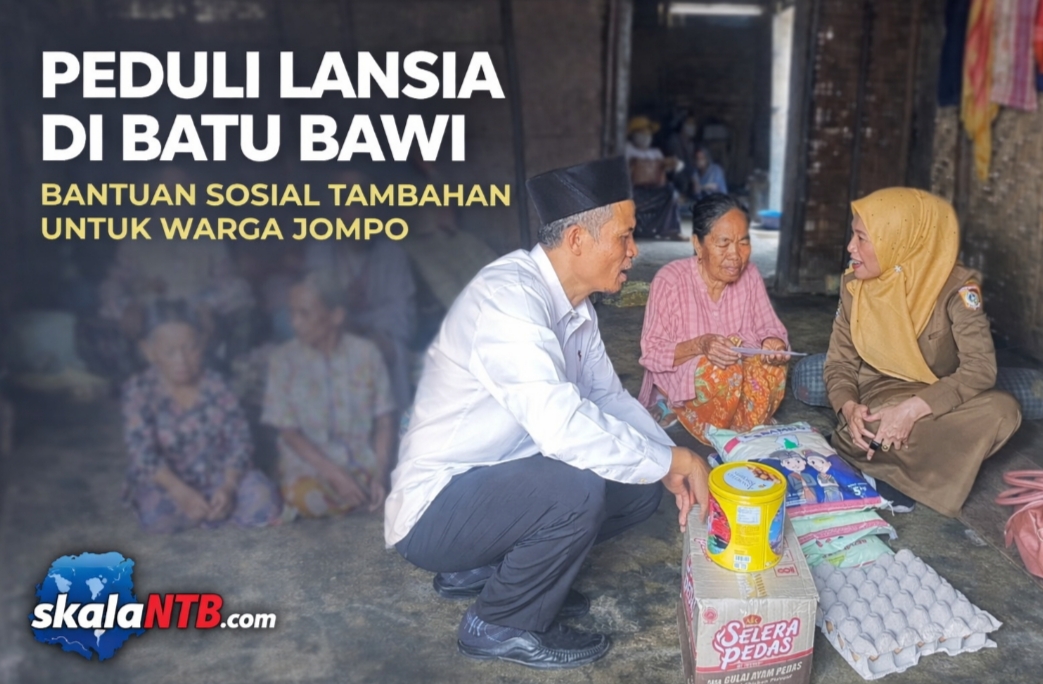 Respon Cepat Pemerintah Daerah, Tiga Lansia di Dusun Batu Bawi Terima Bantuan Sosial