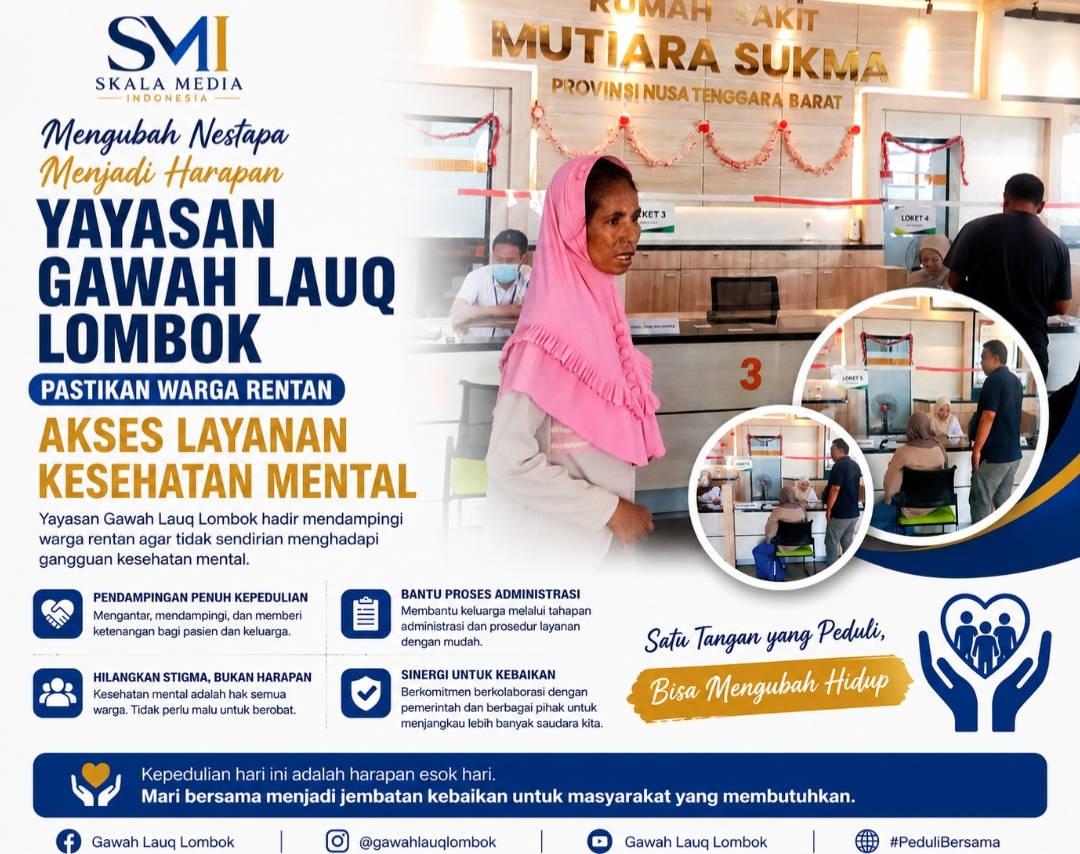 Mengubah Nestapa Menjadi Harapan, Gawah Lauq Lombok Dampingi Warga Rentan Akses Layanan Kesehatan Mental