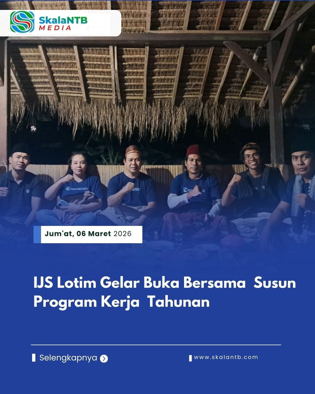 IJS Lotim Gelar Buka Bersama, Susun Program Kerja Tahunan