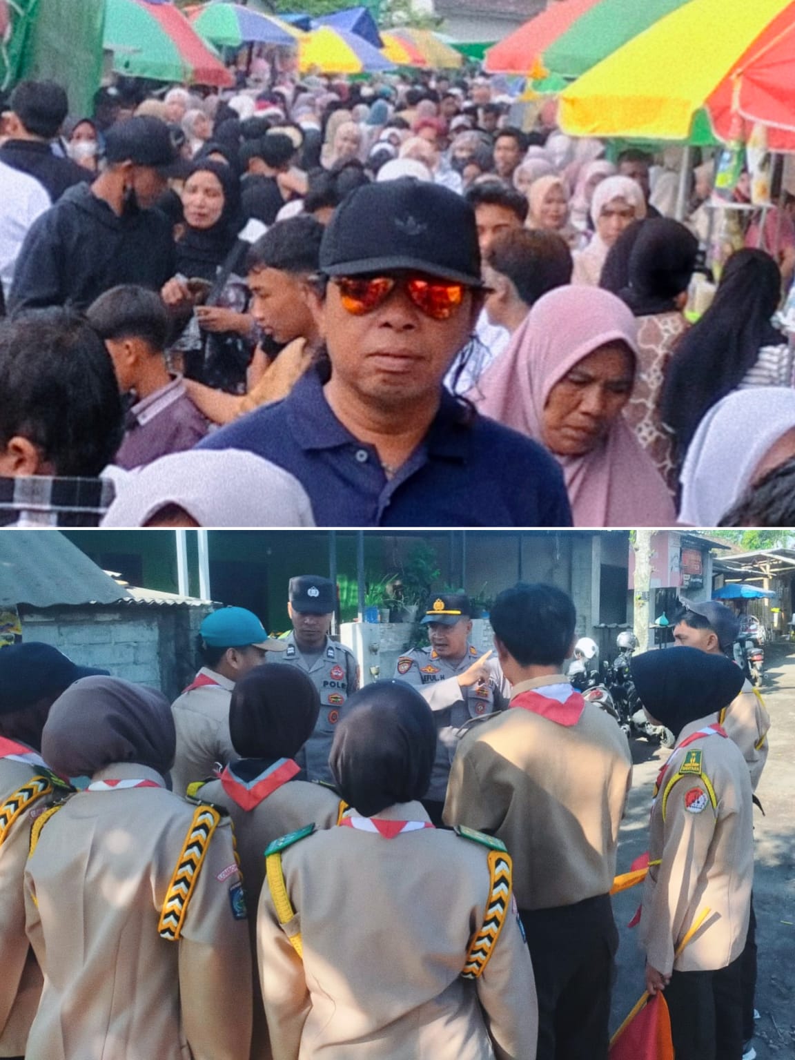 Menjalin Silaturahmi & Memperkuat Kebersamaan: Pengajian 2 Syawwal PBNW di Sikur - Berjalan Lancar & Kondusif dengan Pengamanan Polsek Sikur