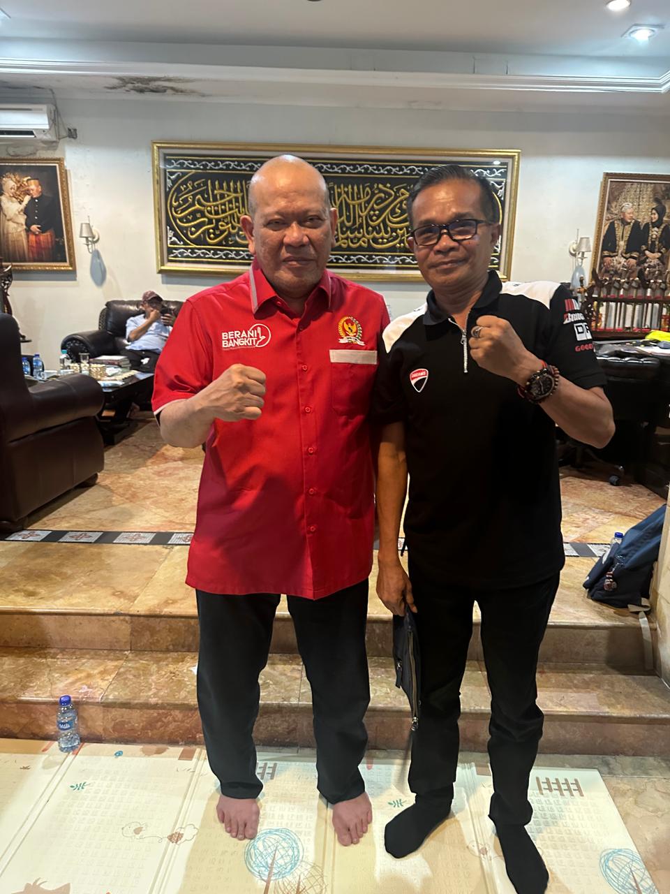 MUAYTHAI INDONESIA MELAJU: Dukungan Menpora Erick Thohir dan Ketua PBMI LaNyalla Mattalitti