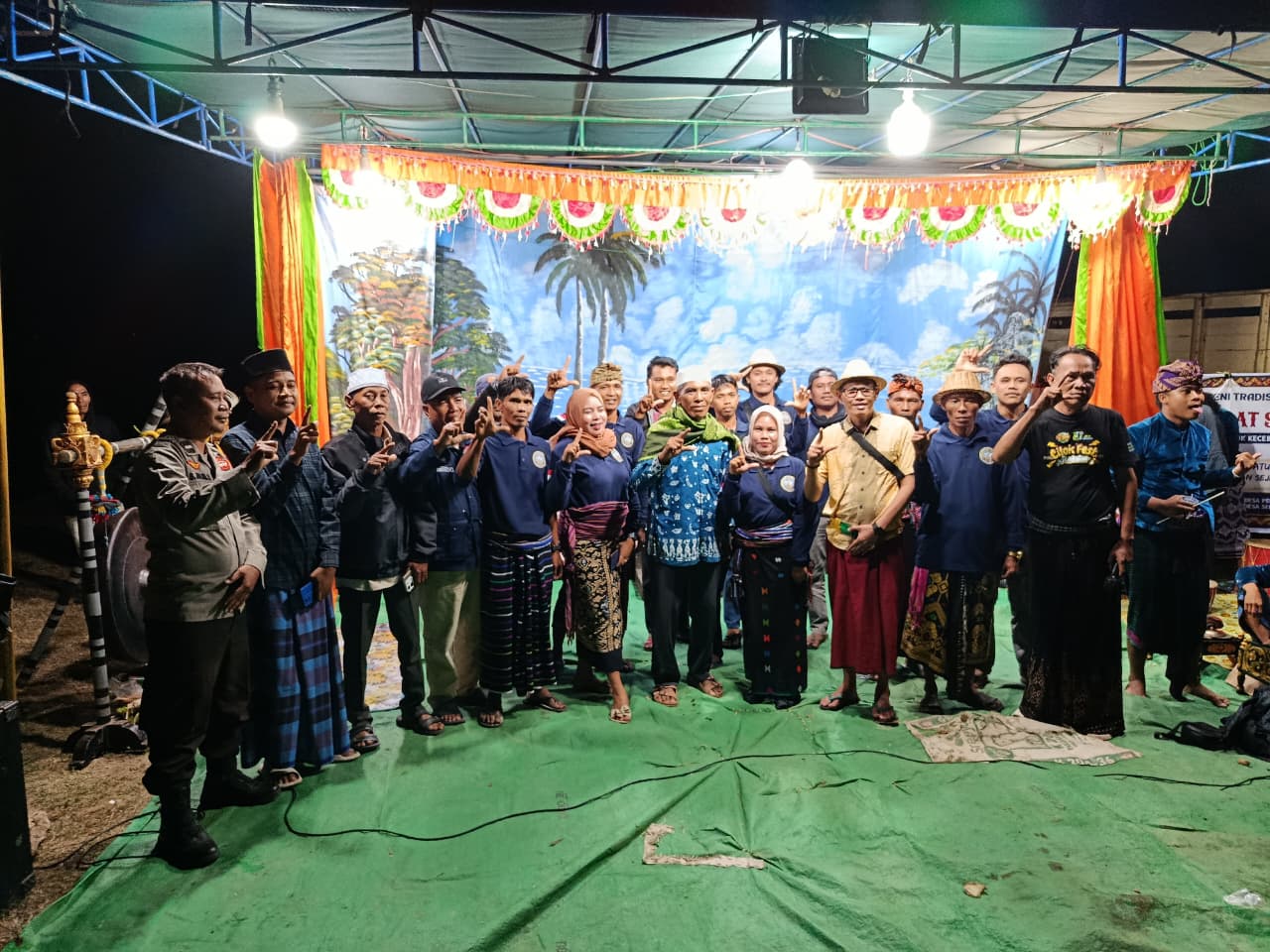 Pentas Seni Rudat Jadi Media Sosialisasi Awik-Awik Teluk Kecebing dan Telone
