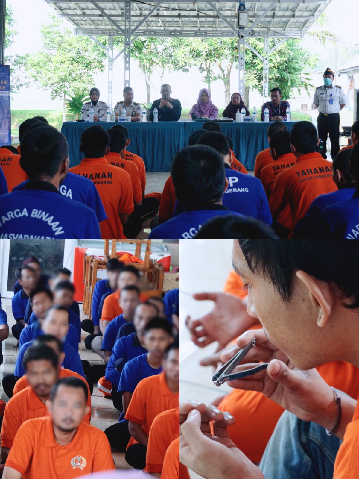 Cegah Virus Hanta, Rutan Tangerang Edukasi Warga Binaan Bersama Dinkes