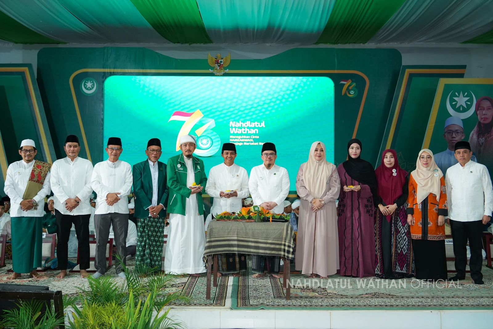 Menhut Raja Juli Hadiri Perayaan HADI ke 73 Nahdaltul Wathan di Anjani