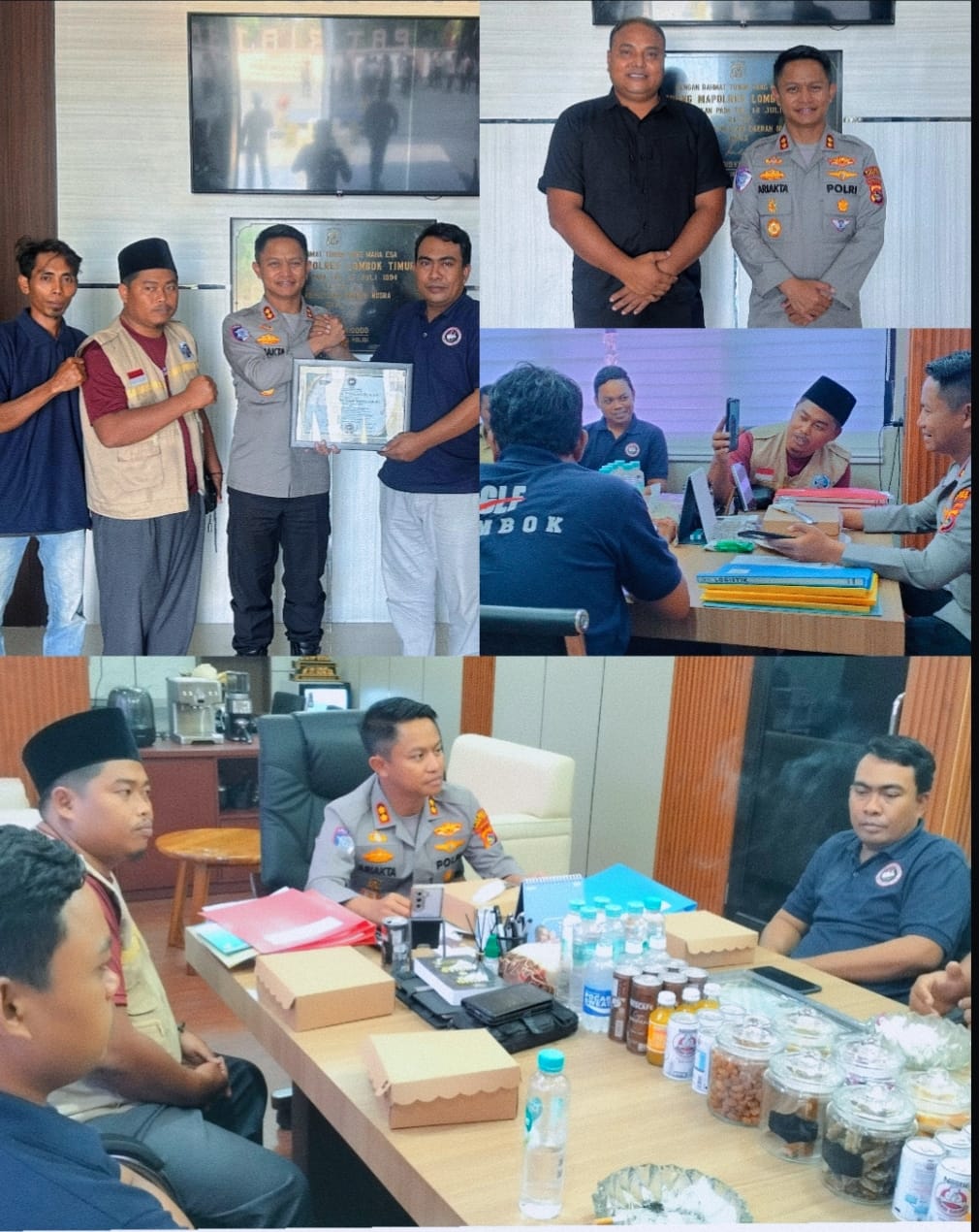 Rangkul Pegiat Sosial, Kapolres Lombok Timur Tekankan Pentingnya Kolaborasi Demi Warga