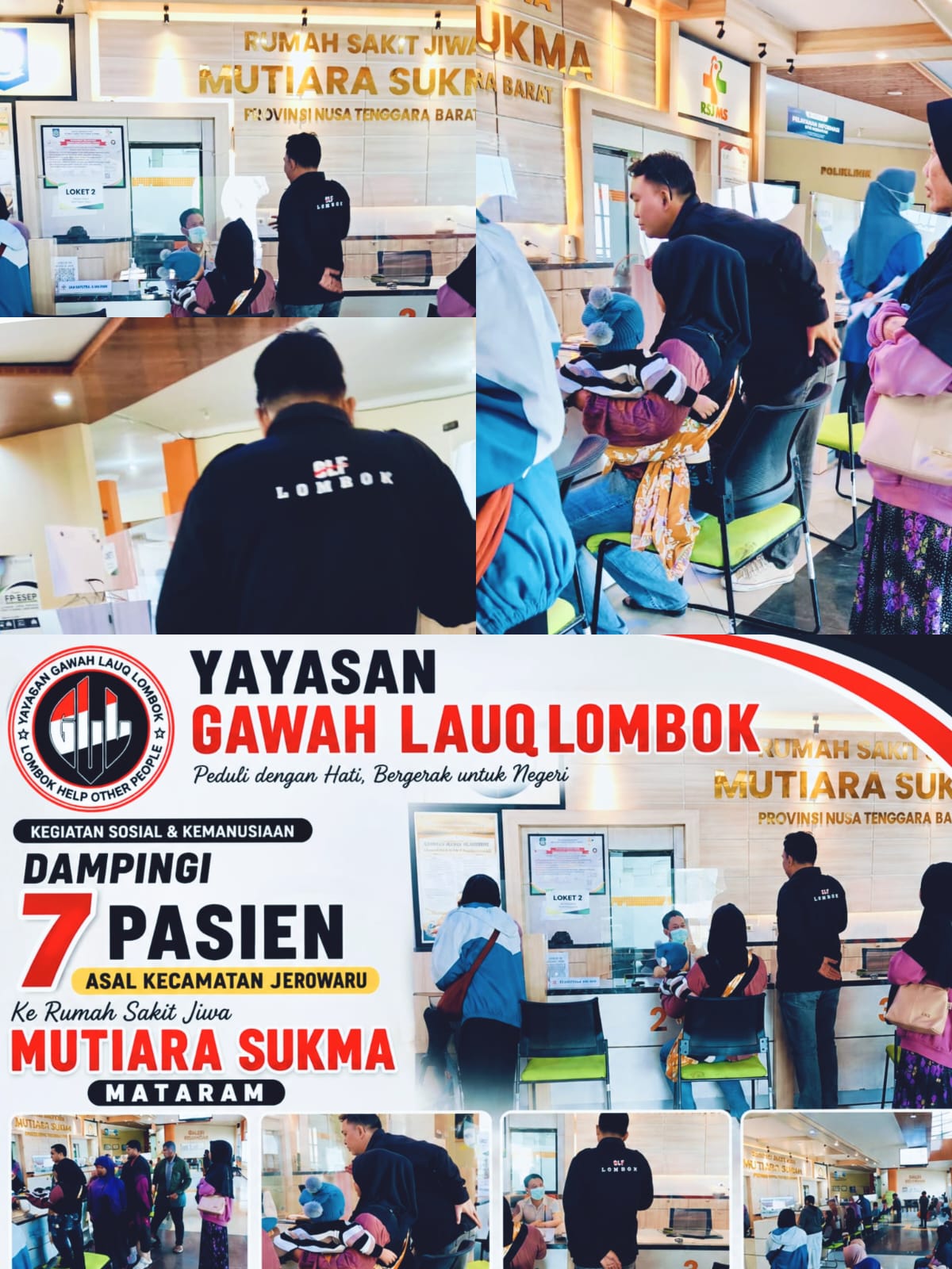 Senyum Bersama Gawah Lauk Lombok: Saat Kepedulian Sosial Mengubah Jarak Menjadi Saudara