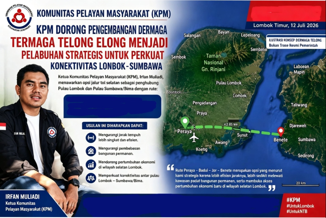 KPM Berharap Pengembangan Dermaga Telong Elong Menjadi Pelabuhan Strategis untuk Perkuat Konektivitas Lombok–Sumbawa