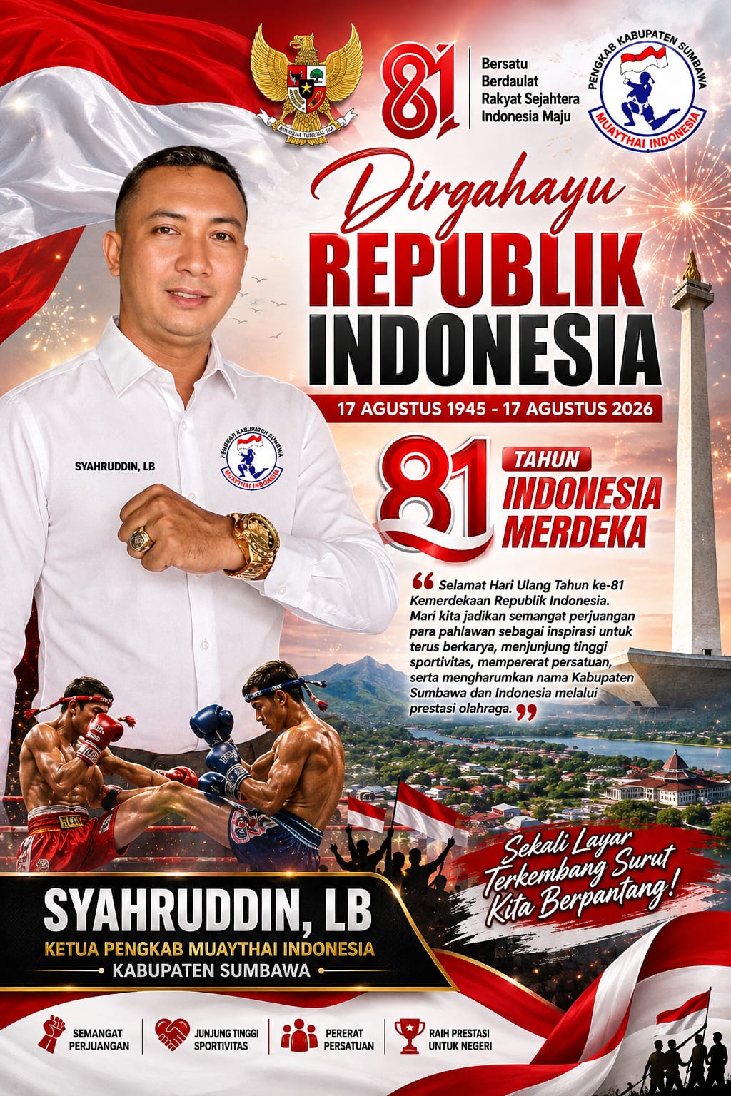 Muaythai NTB Berjuang di Kejurnas Bekasi, Ketua Muaythai Sumbawa Soroti Minimnya Dukungan KONI NTB