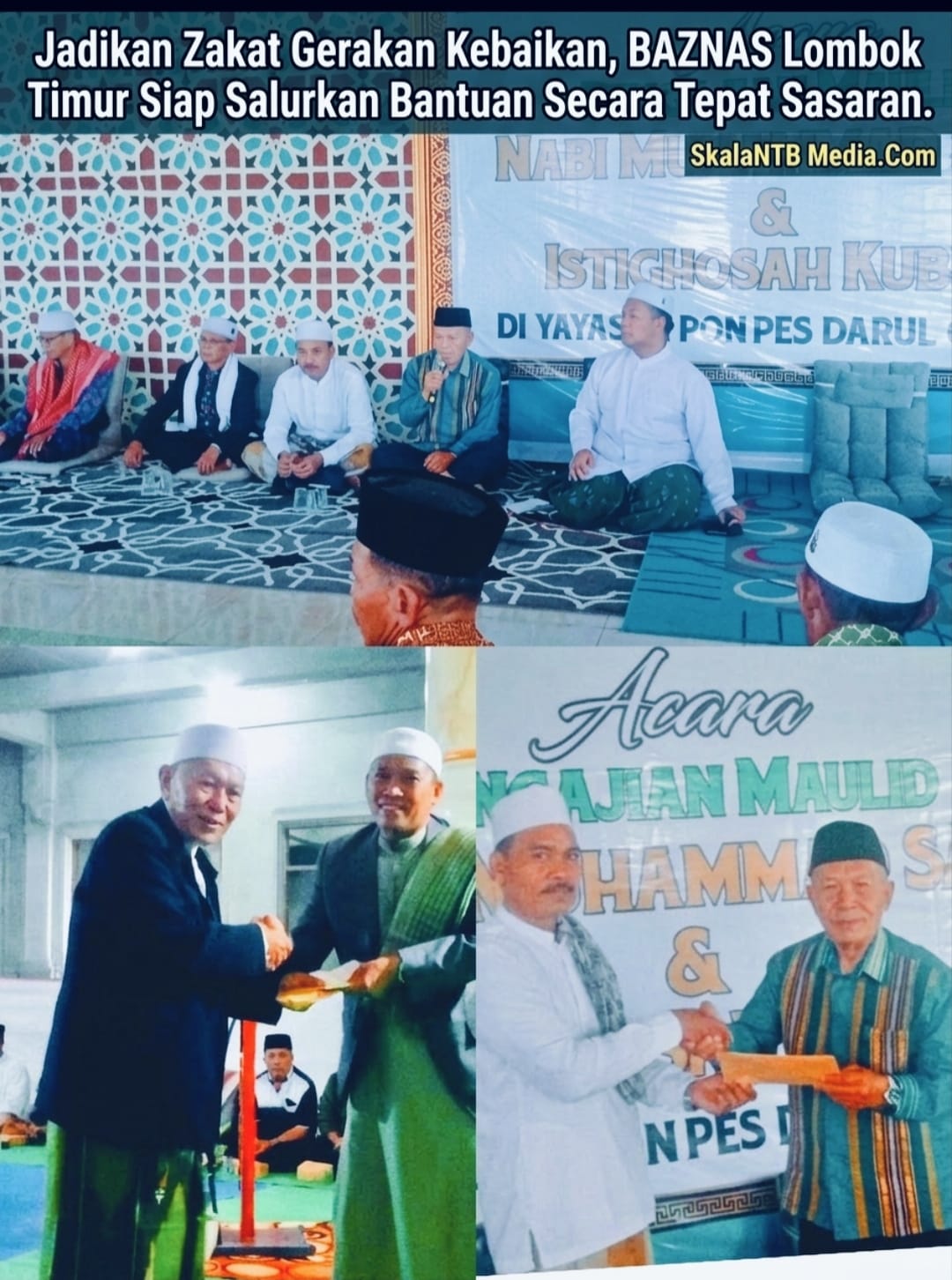 Jadikan Zakat Gerakan Kebaikan, BAZNAS Lombok Timur Siap Salurkan Bantuan Secara Tepat Sasaran