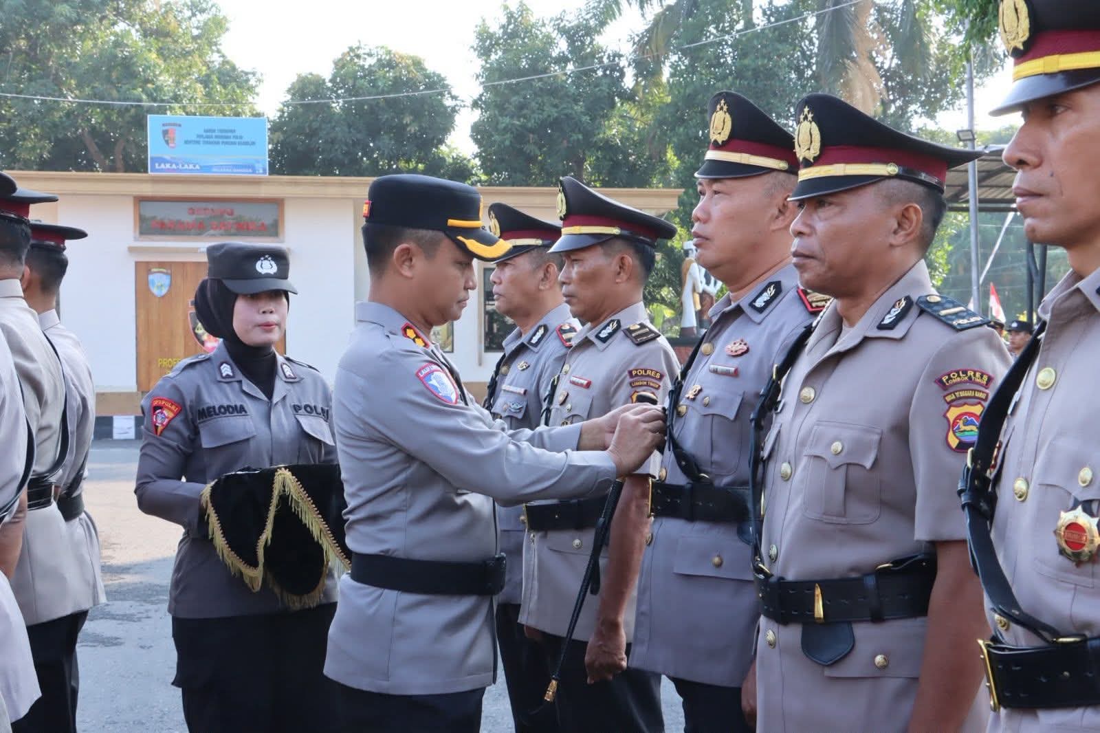 13 Pejabat Berganti, Kapolres Lotim: Jabatan Bukan Hak, Tapi Amanah