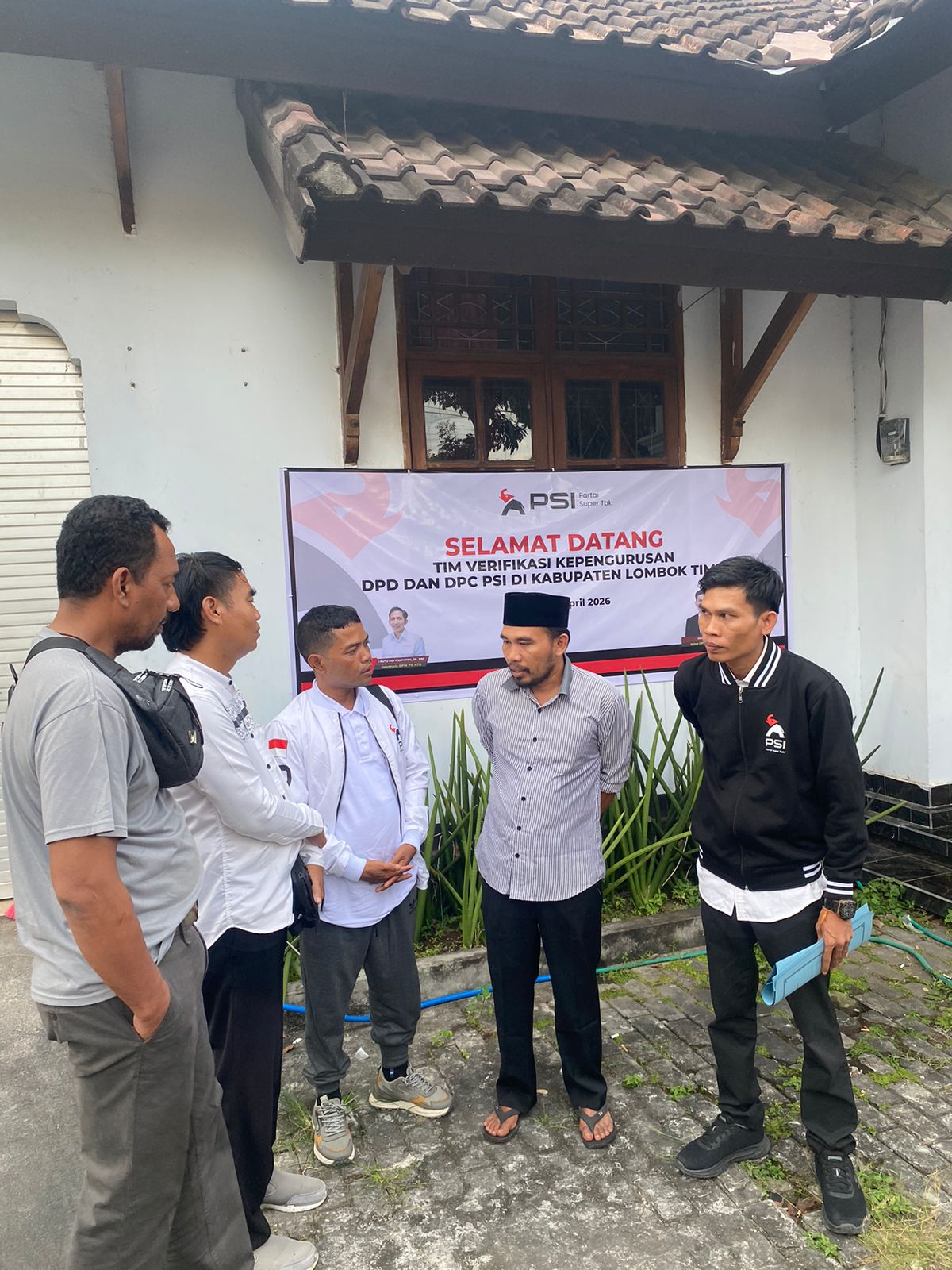 Tim Verifikasi PSI Kunjungi Lombok Timur, Pastikan Kesiapan Struktur Organisasi