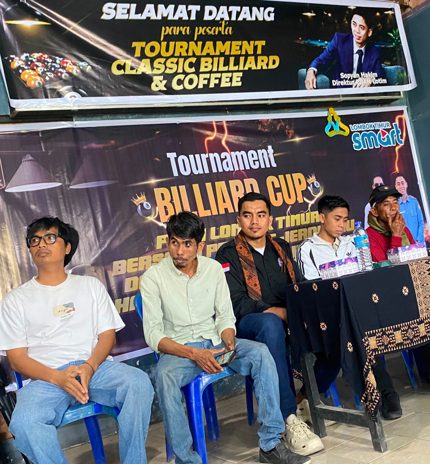 Turnamen Biliard Cup PDAM–PPDI Jerowaru Semarakkan HUT ke-81 Kemerdekaan RI