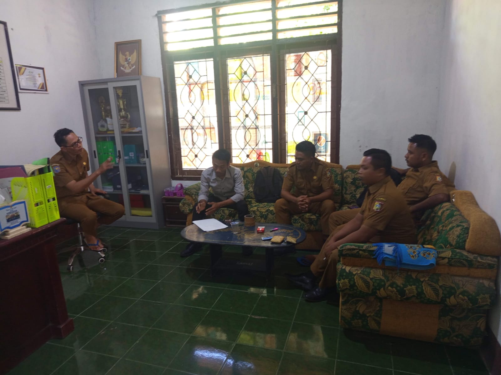 TP3D Desa Pemongkong Susun Tata Tertib dan Tahapan Penjaringan Jabatan Kasi Kesra.