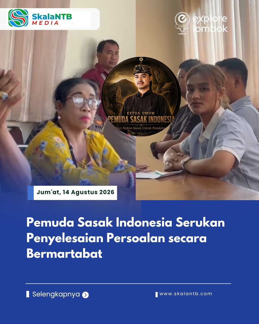 Pemuda Sasak Indonesia Serukan Penyelesaian Persoalan secara Bermartabat