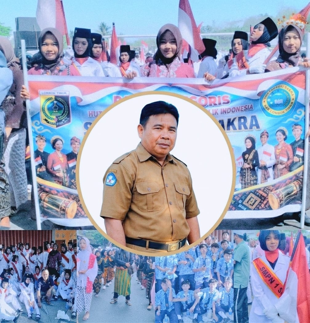 Momentum Apel Bendera: Kepsek Sahman, M.Pd. Beri Penghormatan Setinggi-tingginya bagi Hero Kemerdekaan SMPN 1 Sakra