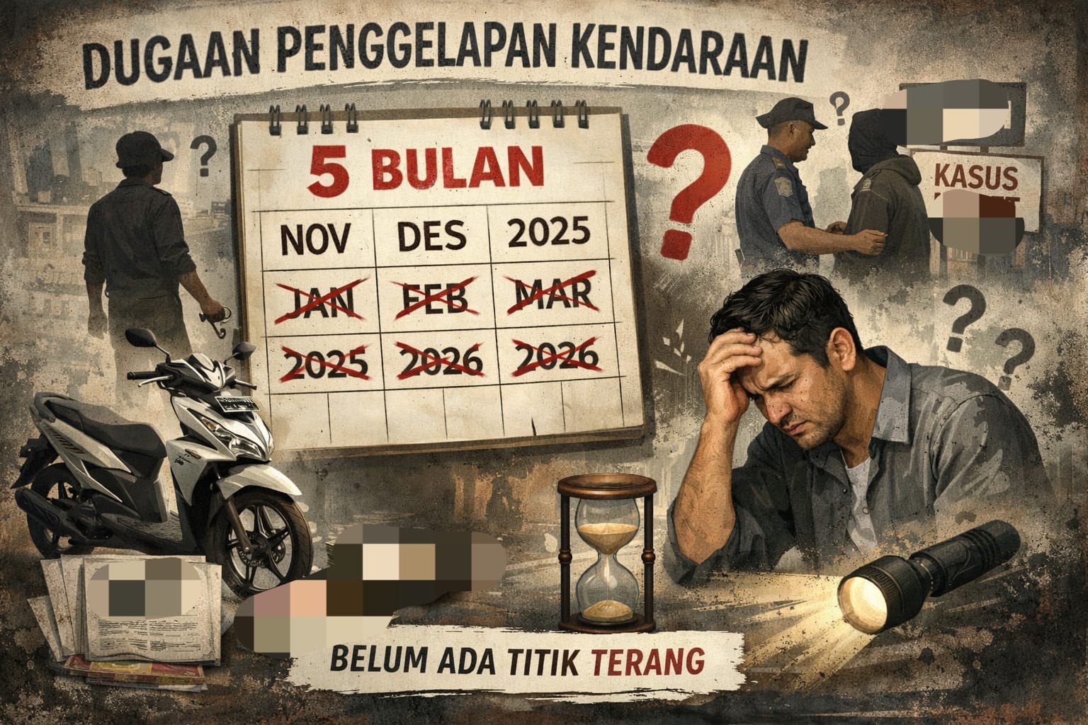 Laporan Dugaan Penggelapan Kendaraan di Jerowaru Belum Temui Titik Terang, Komunitas Pelayan Masyarakat Harapkan Atensi Aparat