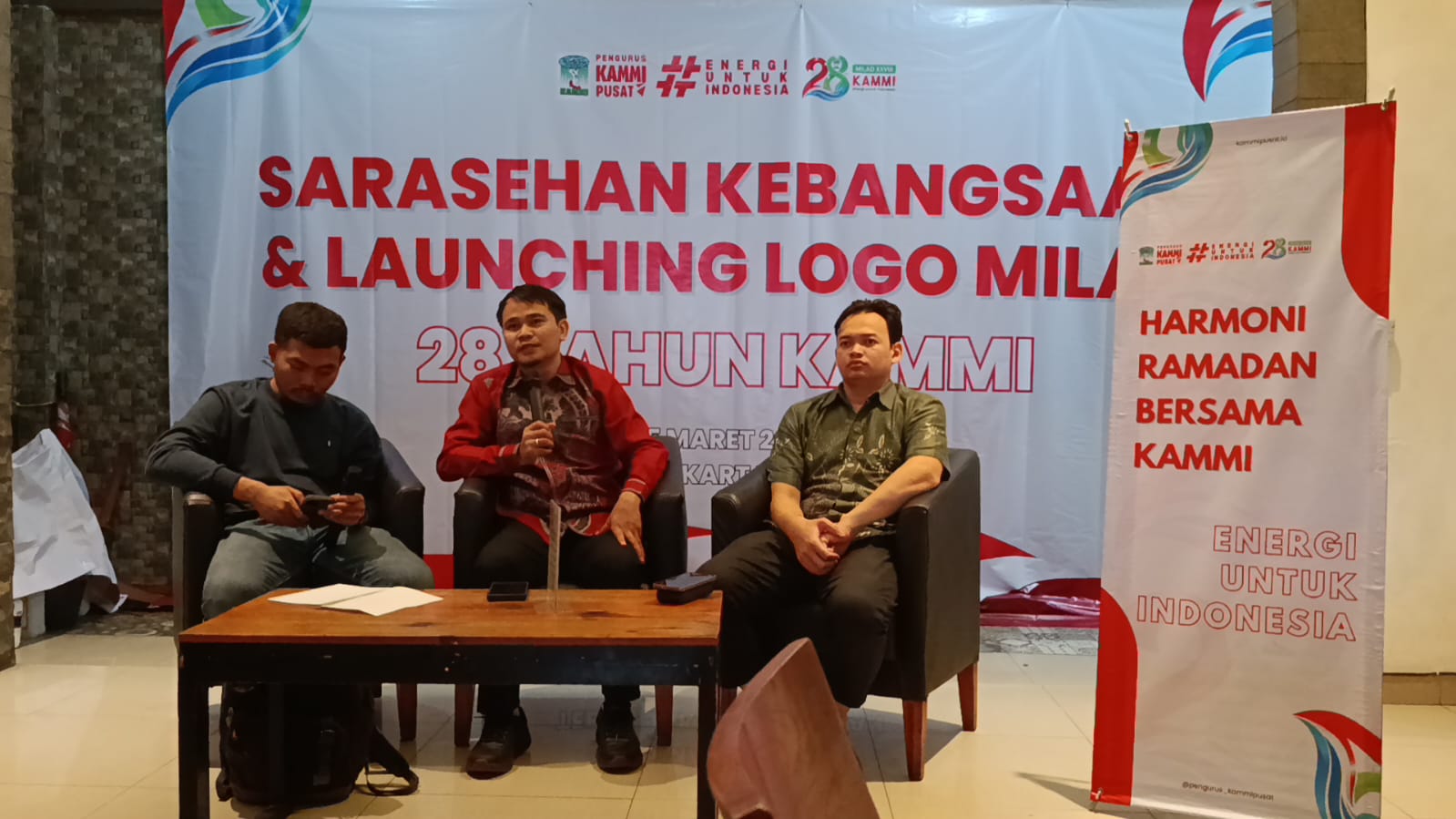 Sarasehan kebangsaan : PP KAMMI Dorong Konsolidasi Kepentingan Nasional di tengah gejolak global