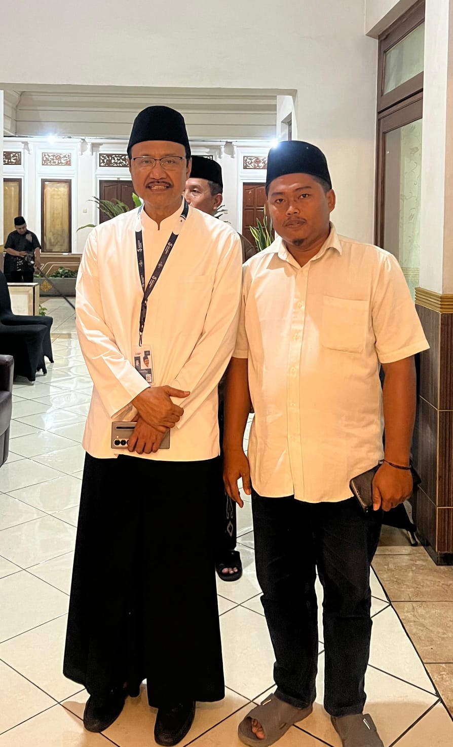 BALON KADES LENTING, USMAN BERTEMU MENSOS RI BPK KH. SAIFULLAH YUSUF (GUS IPUL), BAHAS MASALAH DESIL