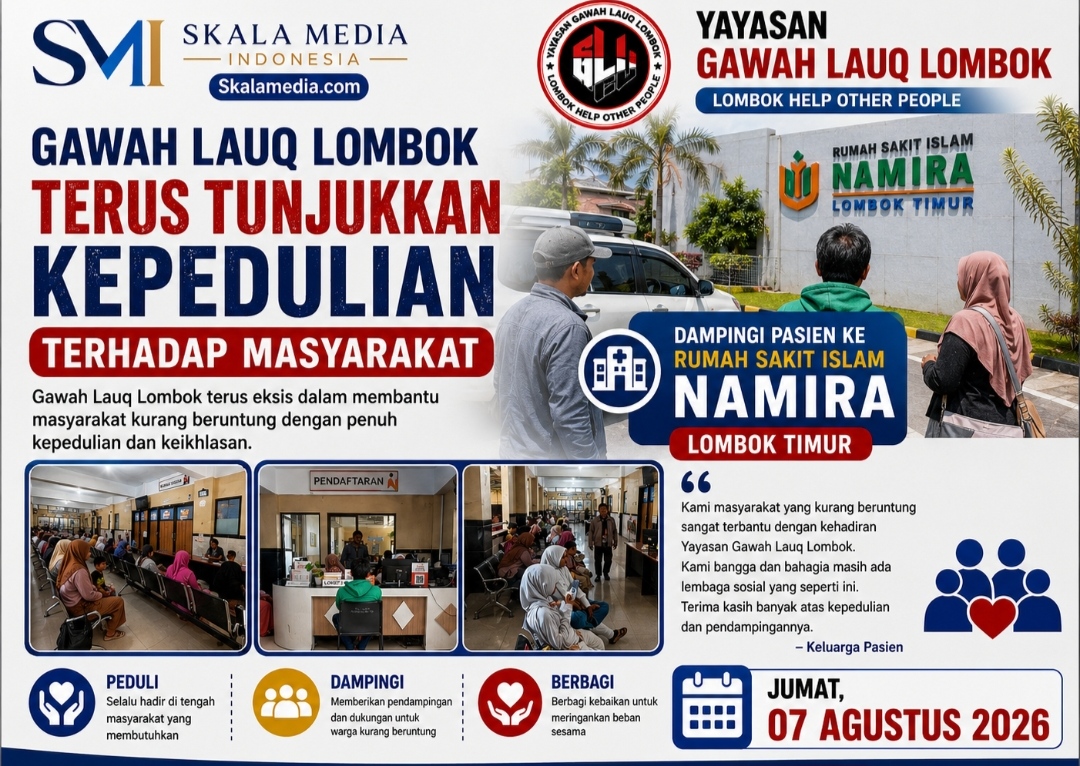 Yayasan Gawah Lauq Lombok Dampingi Pasien ke Rumah Sakit Islam Namira Lombok Timur