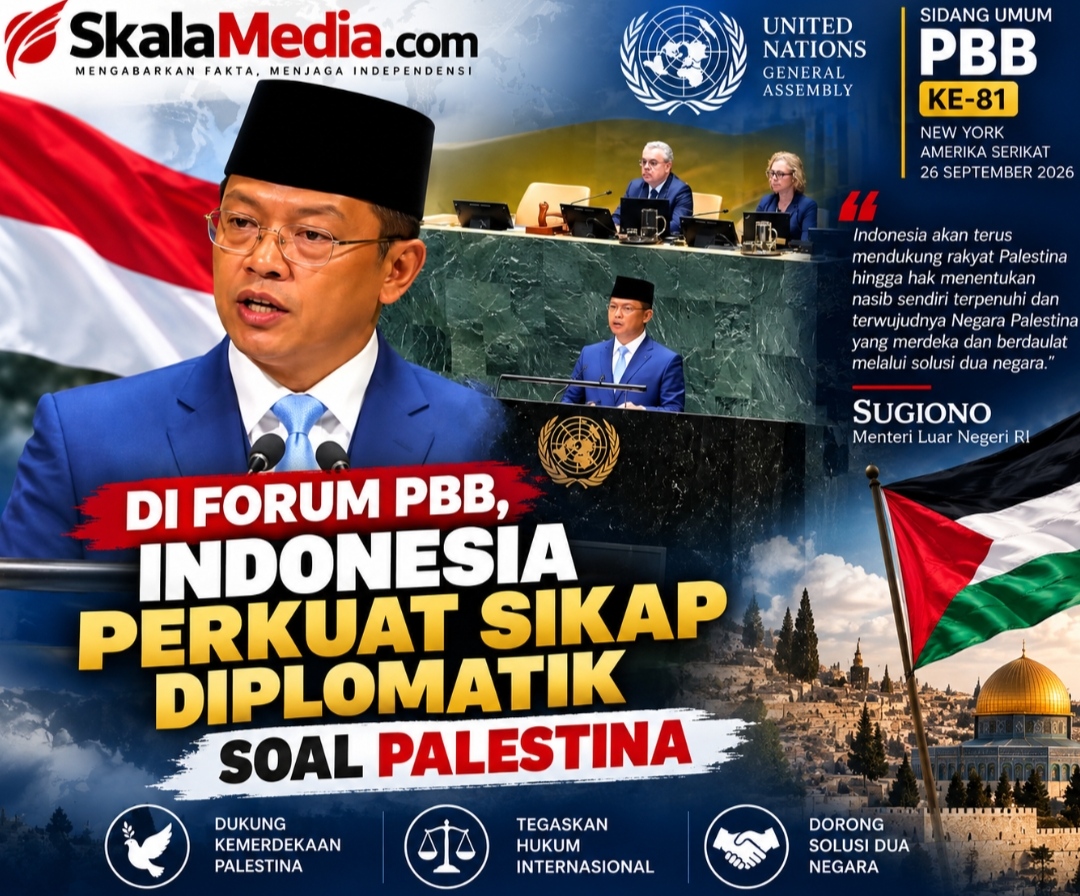 Di Forum PBB, Indonesia Perkuat Sikap Diplomatik soal Palestina