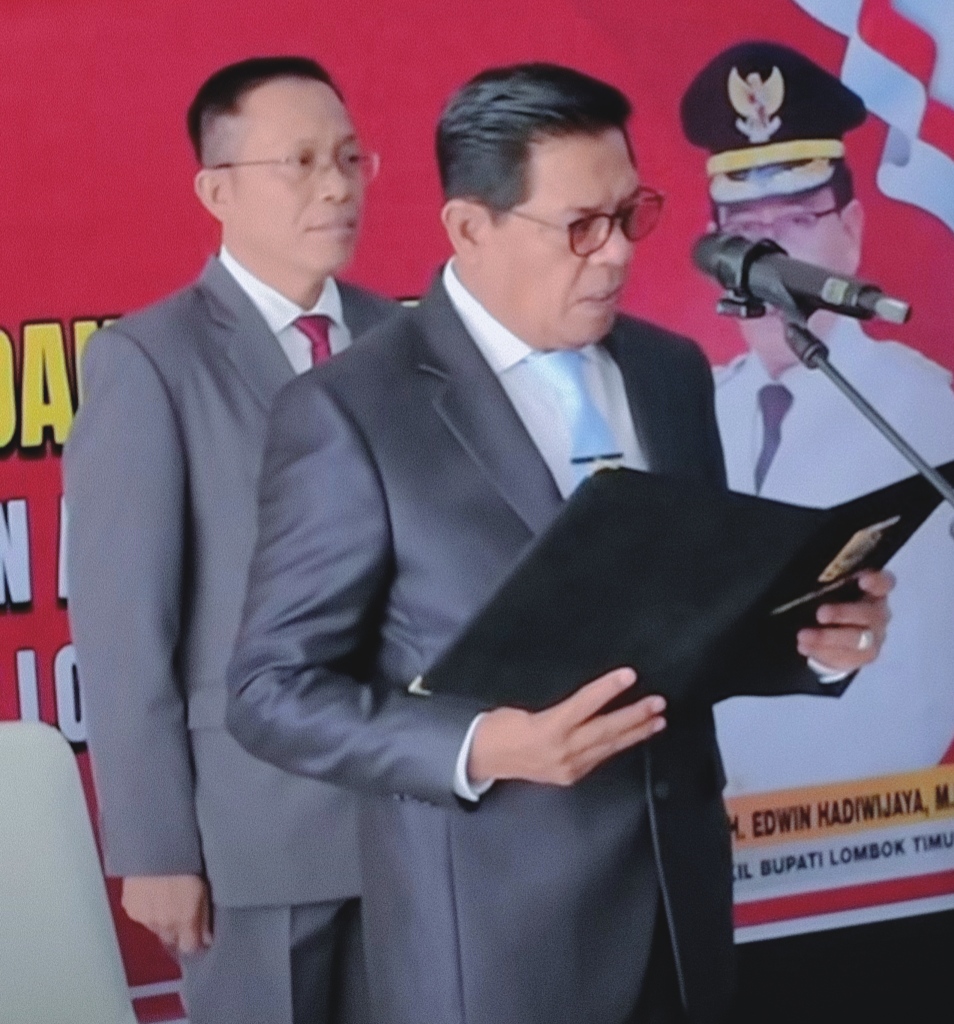 Lantik Pejabat Eselon II dan III, Bupati Haerul Warisin: Setop Kaitkan Mutasi dengan Politik