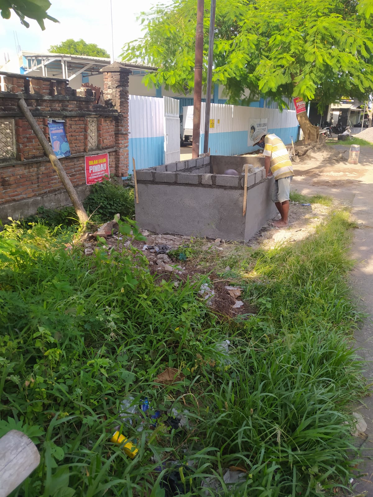 KNPI Kecamatan Keruak Soroti Pembangunan Tempat Pembuangan Sampah Dapur MBG SPPG Montong Belae di Pinggir Jalan Umum
