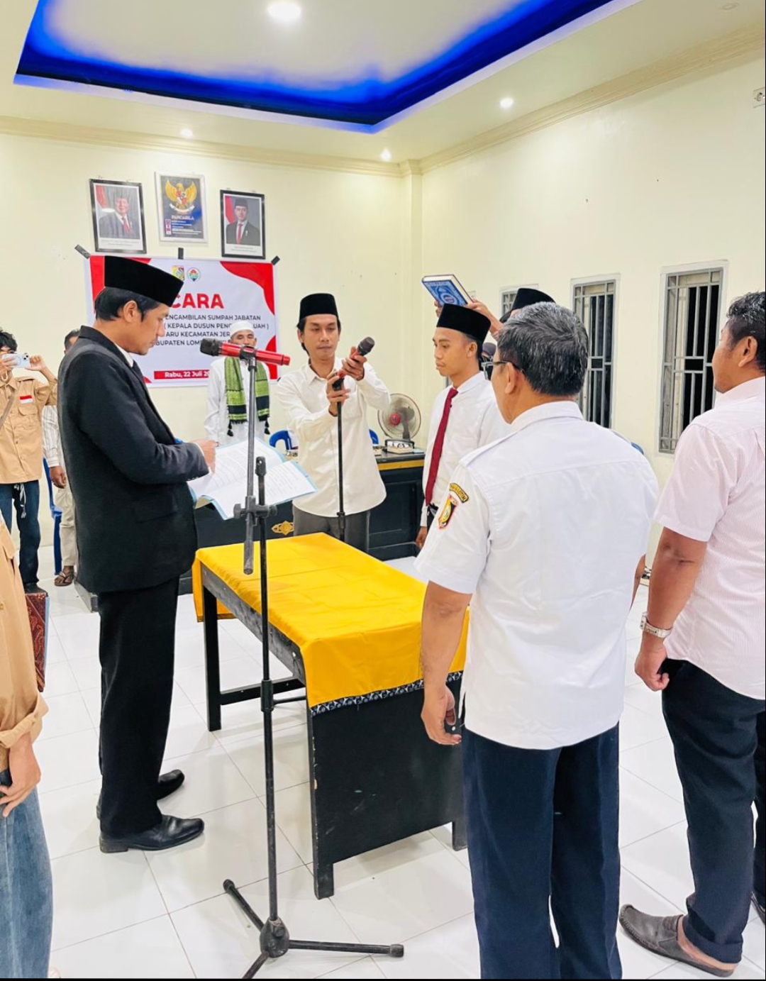 Pelantikan Kepala Dusun Pengoros Luah Resmi Digelar, Perkuat Pelayanan dan Sinergi Pemerintahan Desa