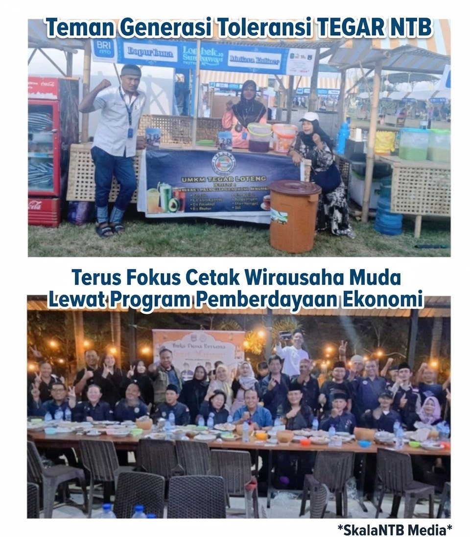 TEGAR NTB Fokus Cetak Wirausaha Muda, Dorong Pemberdayaan Ekonomi dan Penguatan UMKM