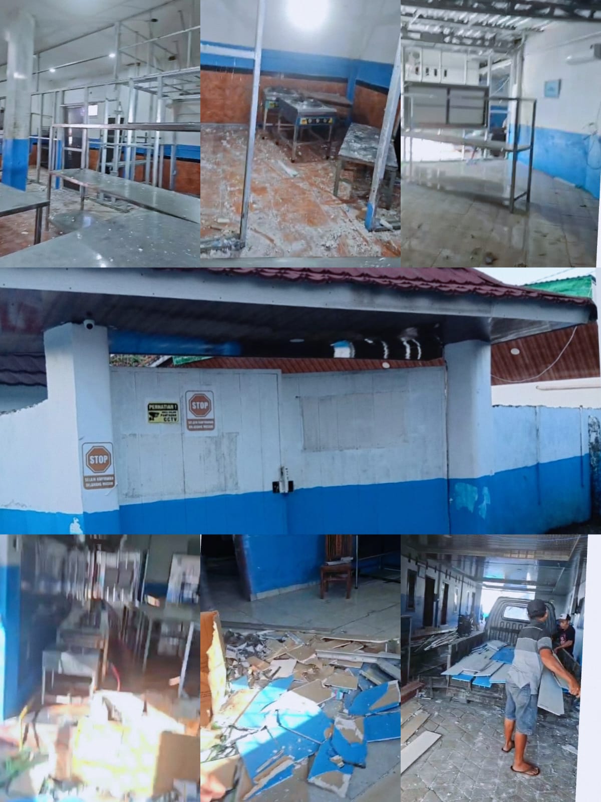 MEMANFAATKAN WAKTU LIBUR SEKOLAH DEMI MENJAGA KUALITAS PELAYANAN SPPG MONTONGTANGI 01, RENOVASI TOTAL BANGUNAN DAN PERALATAN MENGGUNAKAN DANA INSENTIF DAPUR DAN RELAWAN